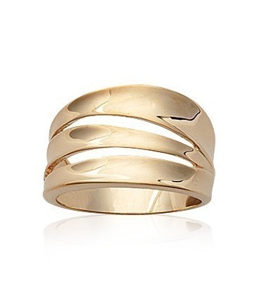 Bague plaqué or bel anneau ajouré Bague plaqué or bel anneau ajouré