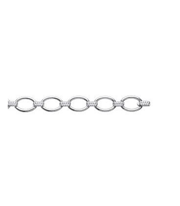 Beau bracelet argent massif joaillerie serti de zirconium blanc Beau bracelet argent massif joaillerie serti de zirconium blanc