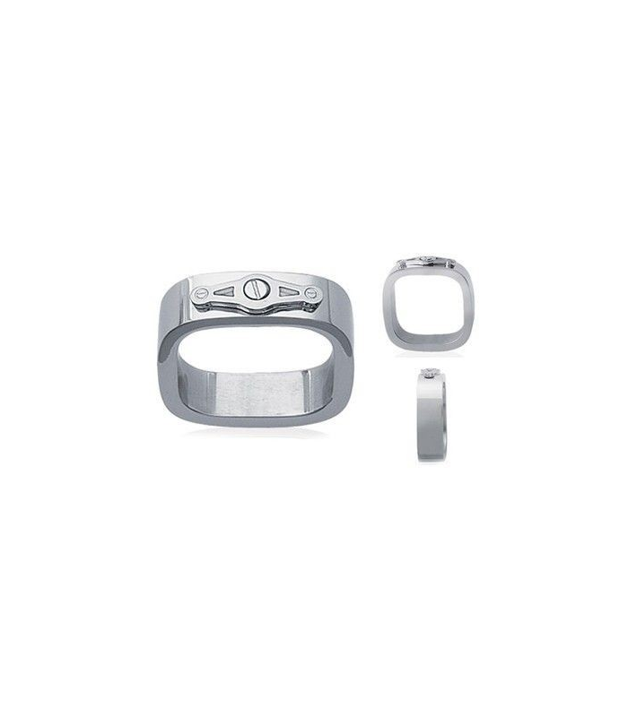 Bague anneau carré Clearance