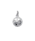 Pendentif argent massif ballon de foot