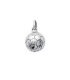 Pendentif argent massif ballon de foot-2