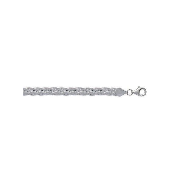 Collier Chaîne Pendentif En Argent Massif - Modèle Chute - Bijou Argent - Occasion