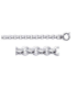 Gros bracelet argent massif maille jaseron
