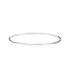 Bracelet femme rigide argent massif rond-2