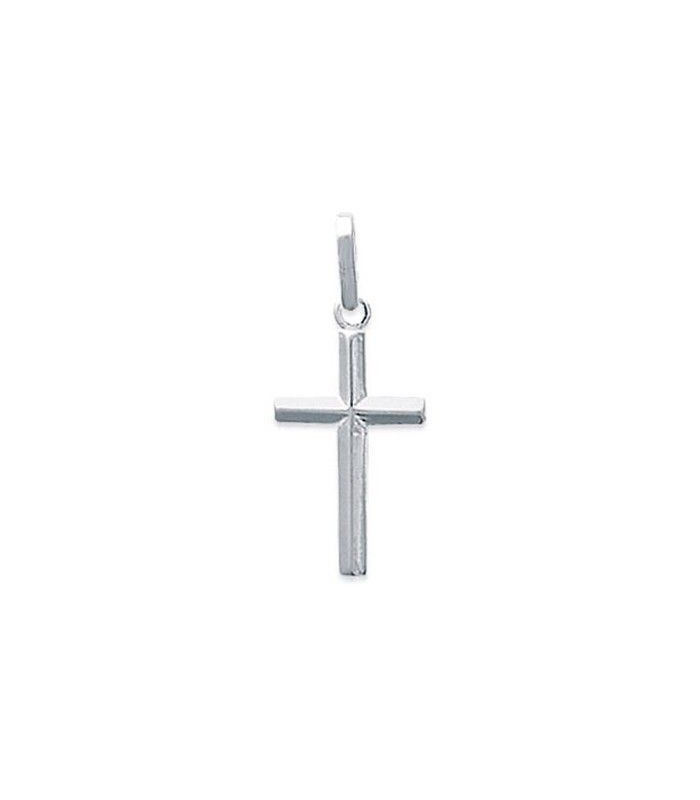 Pendentif Croix Chrétienne En Argent Sterling 925 Massif – Style Vintage Vieilli – Bijou Homme Femme Foi Religion