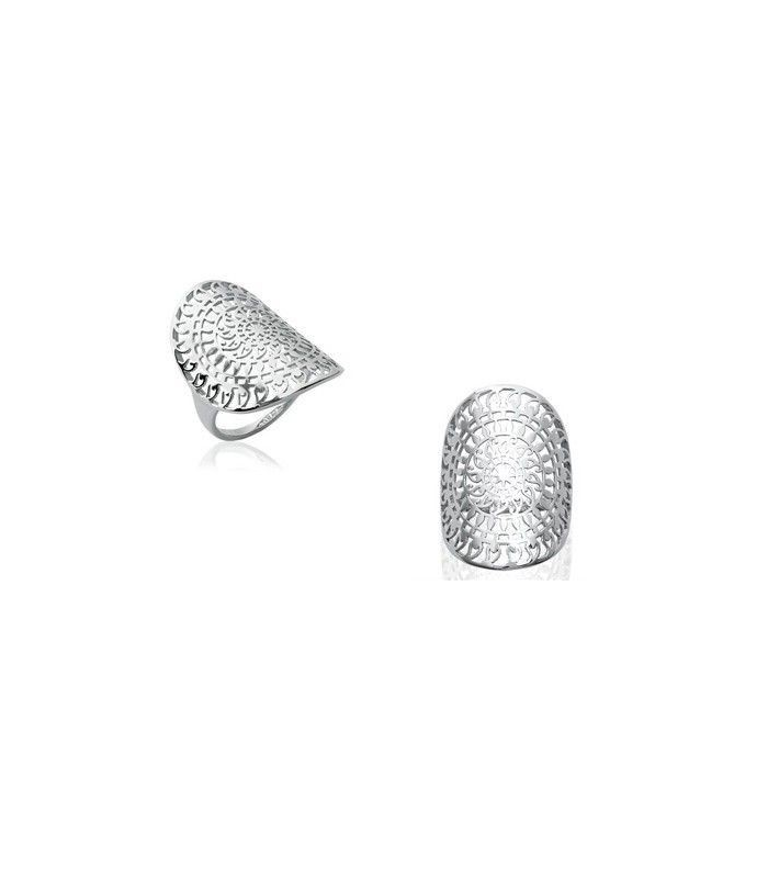 Bague argent plate online