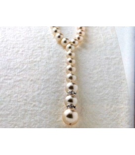 Collier de perles de Majorque pendant