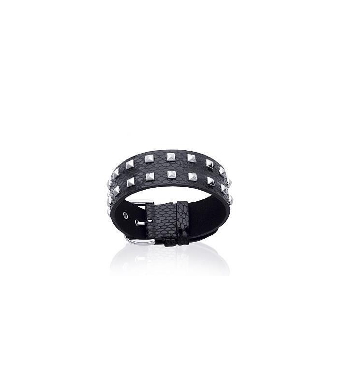 Bracelet Homme – Cuir Tressé Noir | TadBlu Jewelry