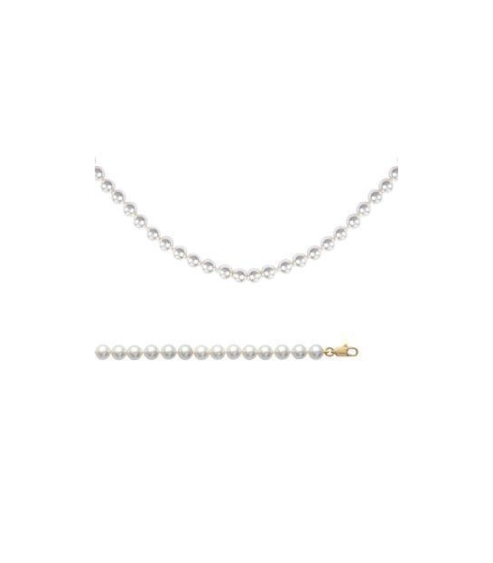 Collier fin, ras-de-cou, doré à l'or fin et orné d'un pendentif en nacre blanche, collier SUN Collier fin, ras-de-cou, doré à l'or fin et orné d'un pendentif en nacre blanche, collier SUN