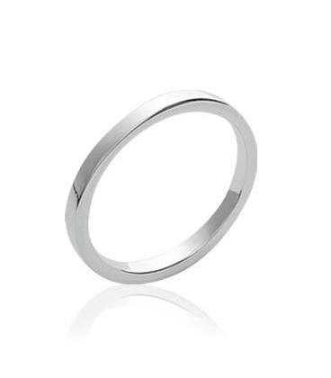 Bague anneau simple modulable argent massif-2