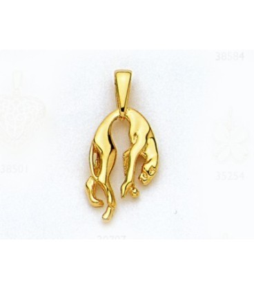 Pendentif plaqué or beau coeur voluptueux Pendentif plaqué or beau coeur voluptueux
