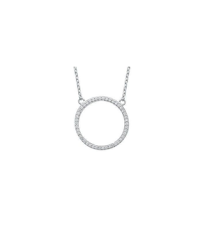 Collier étincelle Serti De Cinq Marquises En Zirconiums En Argent Joze Paris