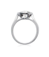 Bague argent massif beau zirconium solitaire-2