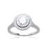 Bague argent massif beau zirconium solitaire-3