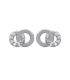 Boucles d'oreilles argent massif de zirconium-3