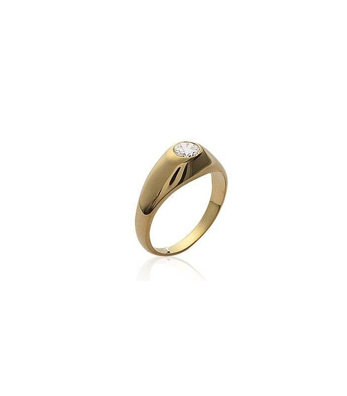 Bague jonc sales plaqué or