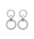 Boucles oreilles argent massif pendants zirconium-1