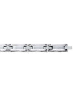 Bracelet homme acier brossé 