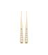 Boucles d'oreilles plaqué or zirconium en chute pendant fantaisie 