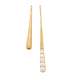 Collier chaine plaqué or pendants gouttes zirconium en chute 