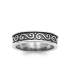 Bague chevalière anneau argent massif 