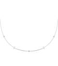 Beau collier argent massif zirconium