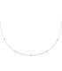 Beau collier argent massif zirconium