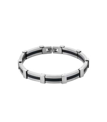 Bracelet acier carbone pour homme-1