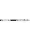 Bracelet tribal carbone noir et acier