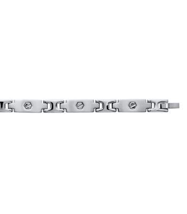 Bracelet acier brossé inoxydable -1