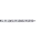 Bracelet homme acier brossé